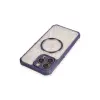 Apple İphone 13 Pro Kılıf Prag Magneticsafe Kapak - Derin Mor