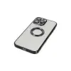 Apple İphone 13 Pro Kılıf Slot Silikon - Siyah