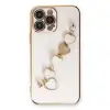Apple İphone 13 Pro Max Kılıf Esila Silikon - Beyaz