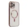 Apple İphone 13 Pro Max Kılıf Kross Magneticsafe Kapak - Rose
