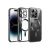 Apple İphone 13 Pro Max Kılıf Kross Magneticsafe Kapak - Siyah