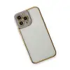 Apple İphone 13 Pro Max Kılıf Liva Lens Silikon - Lila