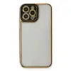 Apple İphone 13 Pro Max Kılıf Liva Lens Silikon - Siyah