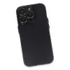 Apple İphone 13 Pro Max Kılıf Luko Lens Silikon - Siyah