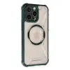 Apple İphone 13 Pro Max Kılıf Prag Magneticsafe Kapak - Koyu Yeşil