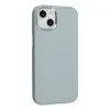 Apple İphone 14 Plus Kılıf Asya Deri Silikon - Sierra Blue