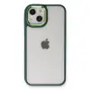 Apple İphone 14 Plus Kılıf Dora Kapak - Haki Yeşil