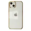 Apple İphone 14 Plus Kılıf Element Silikon - Gold