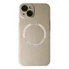 Apple İphone 14 Plus Kılıf Jack Magneticsafe Lens Silikon - Gold