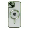 Apple İphone 14 Plus Kılıf Kross Magneticsafe Kapak - Koyu Yeşil