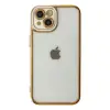 Apple İphone 14 Plus Kılıf Liva Lens Silikon - Beyaz