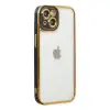 Apple İphone 14 Plus Kılıf Liva Lens Silikon - Siyah
