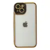 Apple İphone 14 Plus Kılıf Liva Lens Silikon - Siyah