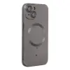 Apple İphone 14 Plus Kılıf Moshi Lens Magneticsafe Silikon - Füme
