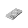 Apple İphone 14 Plus Kılıf Moshi Lens Magneticsafe Silikon - Gümüş