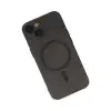 Apple İphone 14 Plus Kılıf Moshi Lens Magneticsafe Silikon - Siyah