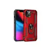 Apple İphone 14 Plus Kılıf Sofya Yüzüklü Silikon Kapak - Kırmızı