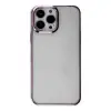 Apple İphone 14 Pro Kılıf Element Silikon - Lila