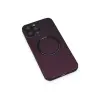 Apple İphone 14 Pro Kılıf Jack Magneticsafe Lens Silikon - Mürdüm