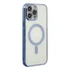 Apple İphone 14 Pro Kılıf Magneticsafe Lazer Silikon - Sierra Blue