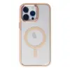 Apple İphone 14 Pro Kılıf Room Magneticsafe Silikon - Pudra
