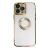 Apple İphone 14 Pro Kılıf Slot Silikon - Gold