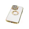 Apple İphone 14 Pro Kılıf Slot Silikon - Gold