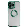 Apple İphone 14 Pro Kılıf Slot Silikon - Köknar Yeşili