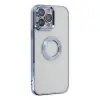 Apple İphone 14 Pro Kılıf Slot Silikon - Sierra Blue