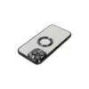 Apple İphone 14 Pro Kılıf Slot Silikon - Siyah