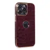 Apple İphone 14 Pro Kılıf Snake Kapak - Derin Mor