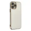 Apple İphone 14 Pro Kılıf Volet Silikon - Beyaz