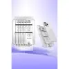 Apple İphone 14 Pro Max Bilvis 5in1 3d Magic Cam Ekran Koruyucu - Siyah