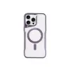 Apple İphone 14 Pro Max Kılıf Boyi Magsafe Silikon Kapak - Derin Mor