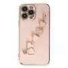 Apple İphone 14 Pro Max Kılıf Esila Silikon - Pudra