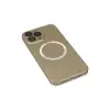 Apple İphone 14 Pro Max Kılıf Jack Magneticsafe Lens Silikon - Gold
