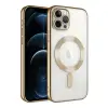 Apple İphone 14 Pro Max Kılıf Kross Magneticsafe Kapak - Gold