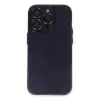 Apple İphone 14 Pro Max Kılıf Luko Lens Silikon - Derin Mor