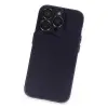 Apple İphone 14 Pro Max Kılıf Luko Lens Silikon - Siyah