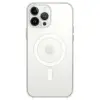Apple İphone 14 Pro Max Kılıf Magneticsafe Şeffaf Silikon - Şeffaf