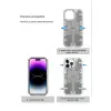 Apple İphone 14 Pro Max Kılıf Mekanik Bumper Kapak - Siyah