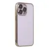Apple İphone 14 Pro Max Kılıf Razer Lensli Silikon - Gold