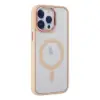 Apple İphone 14 Pro Max Kılıf Room Magneticsafe Silikon - Pudra