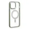 Apple İphone 14 Pro Max Kılıf Room Magneticsafe Silikon - Su Yeşili