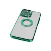 Apple İphone 14 Pro Max Kılıf Slot Silikon - Köknar Yeşili