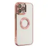 Apple İphone 14 Pro Max Kılıf Slot Silikon - Rose Gold