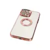 Apple İphone 14 Pro Max Kılıf Slot Silikon - Rose Gold