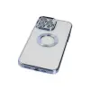 Apple İphone 14 Pro Max Kılıf Slot Silikon - Sierra Blue