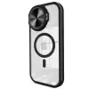 Apple İphone 14 Pro Max Kılıf Teleskop Lens Magsafe Silikon Kapak - Siyah