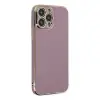 Apple İphone 14 Pro Max Kılıf Volet Silikon - Mor